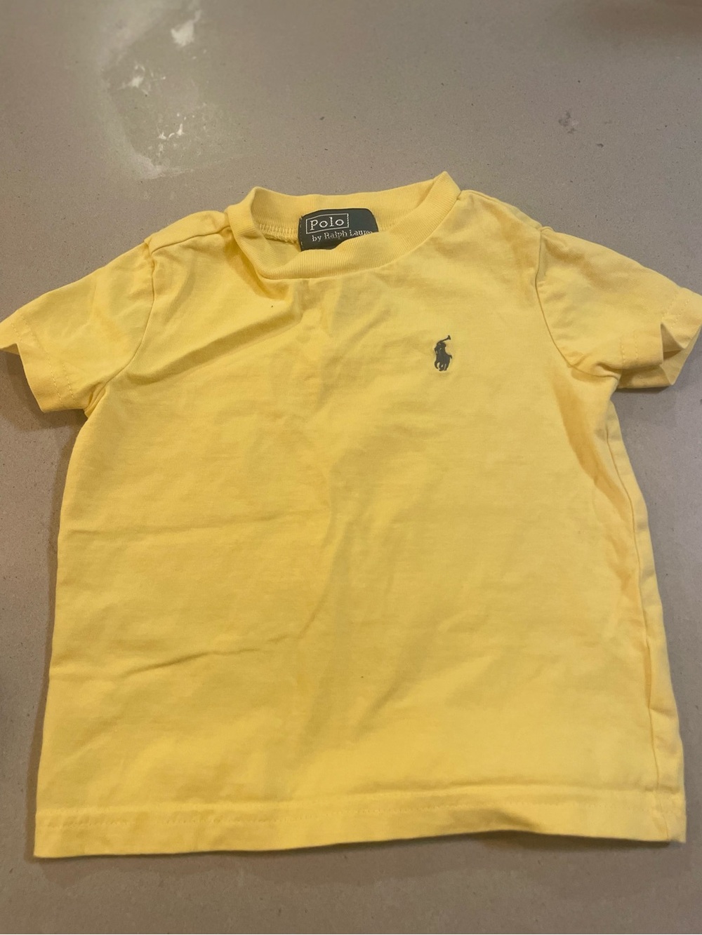 Polo by Ralph Lauren Yellow baby  Short-Sleeve Tee